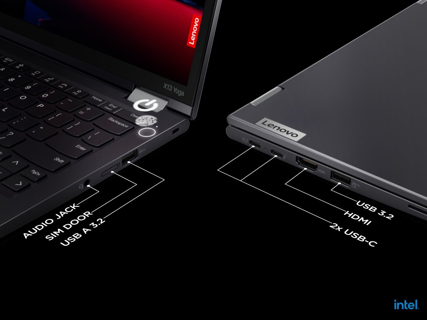Laptop 2in1 LENOVO ThinkPad X13 Yoga Gen3 13.3" WUXGA ePrivacy Touch i7-1265U 32GB Ram 1TB SSD Win11 | ALIENSTORE