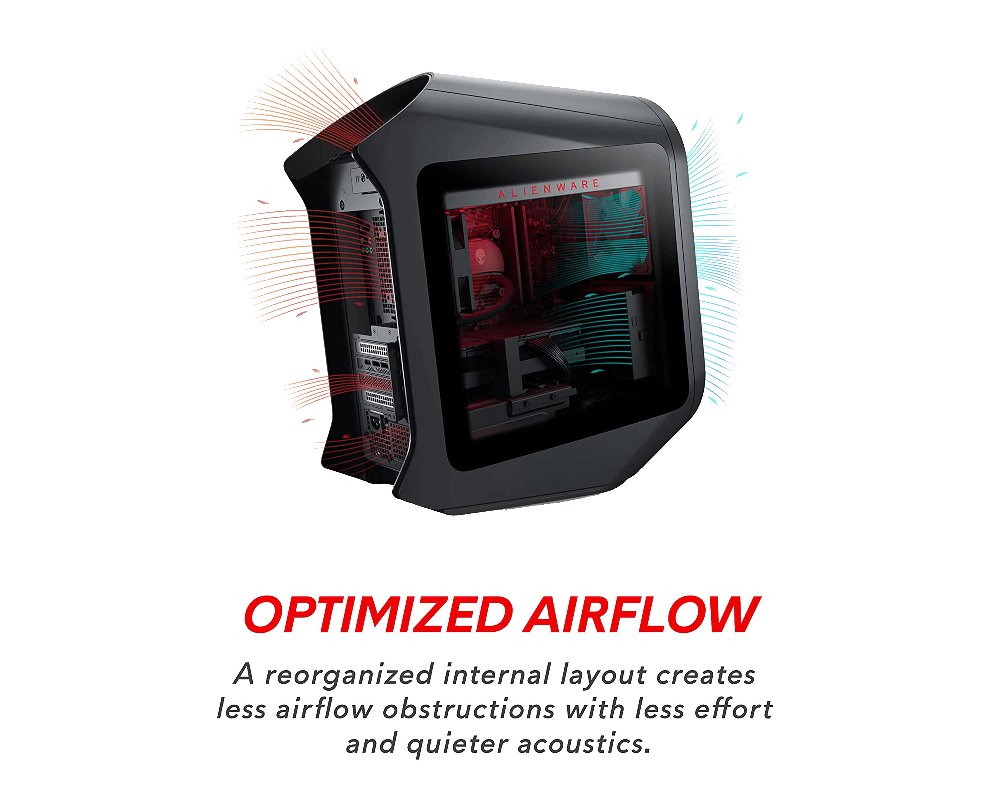 Desktop Gaming Alienware Aurora R14 AMD Ryzen 9 5900X 64GB Radeon 6900 XT 16GB 3TB Liquid-Cooling - AlienStore