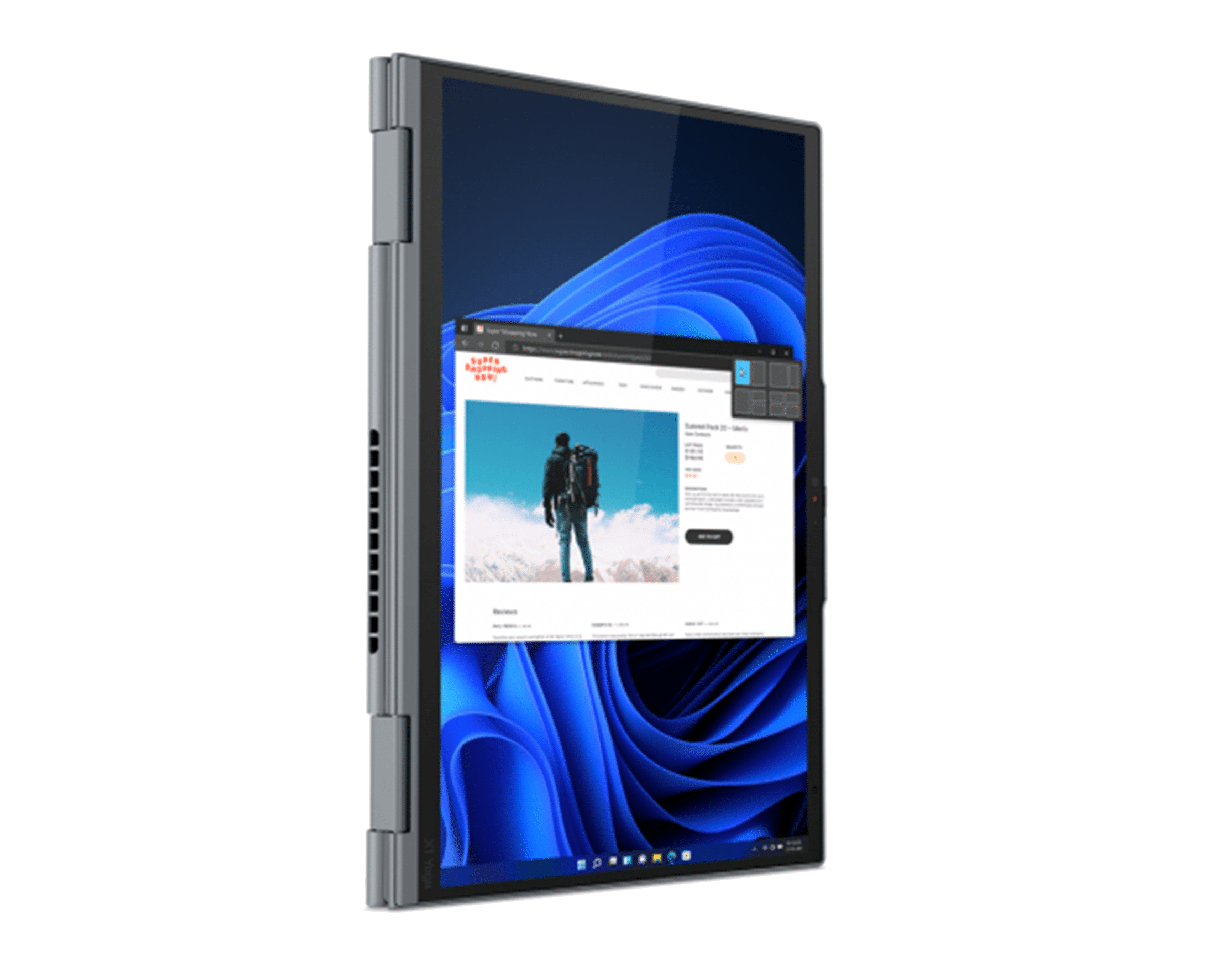 Laptop 2-in-1 Lenovo ThinkPad X1 Yoga Gen 6 14" WQUXGA UHD+ Touch i7-1185G7 16GB 1TB SSD STORM GRAY | ALIENSTORE