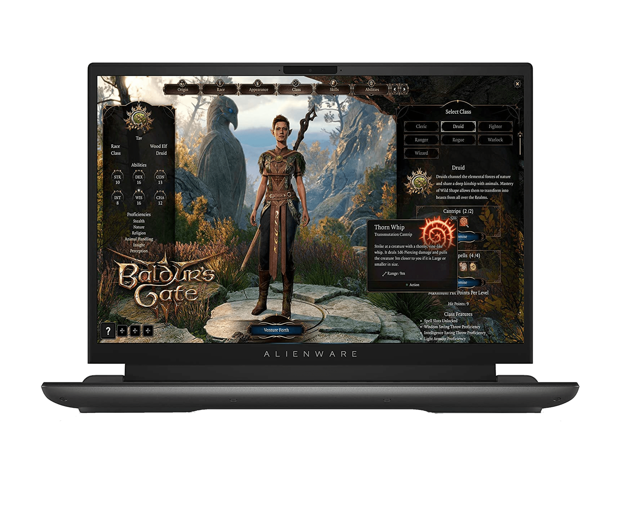 Laptop Gaming Dell ALIENWARE M16 16" QHD 165Hz AMD Ryzen 9 7845HX 64GB Radeon RX 7600M XT 8GB 1TB | ALIENSTORE