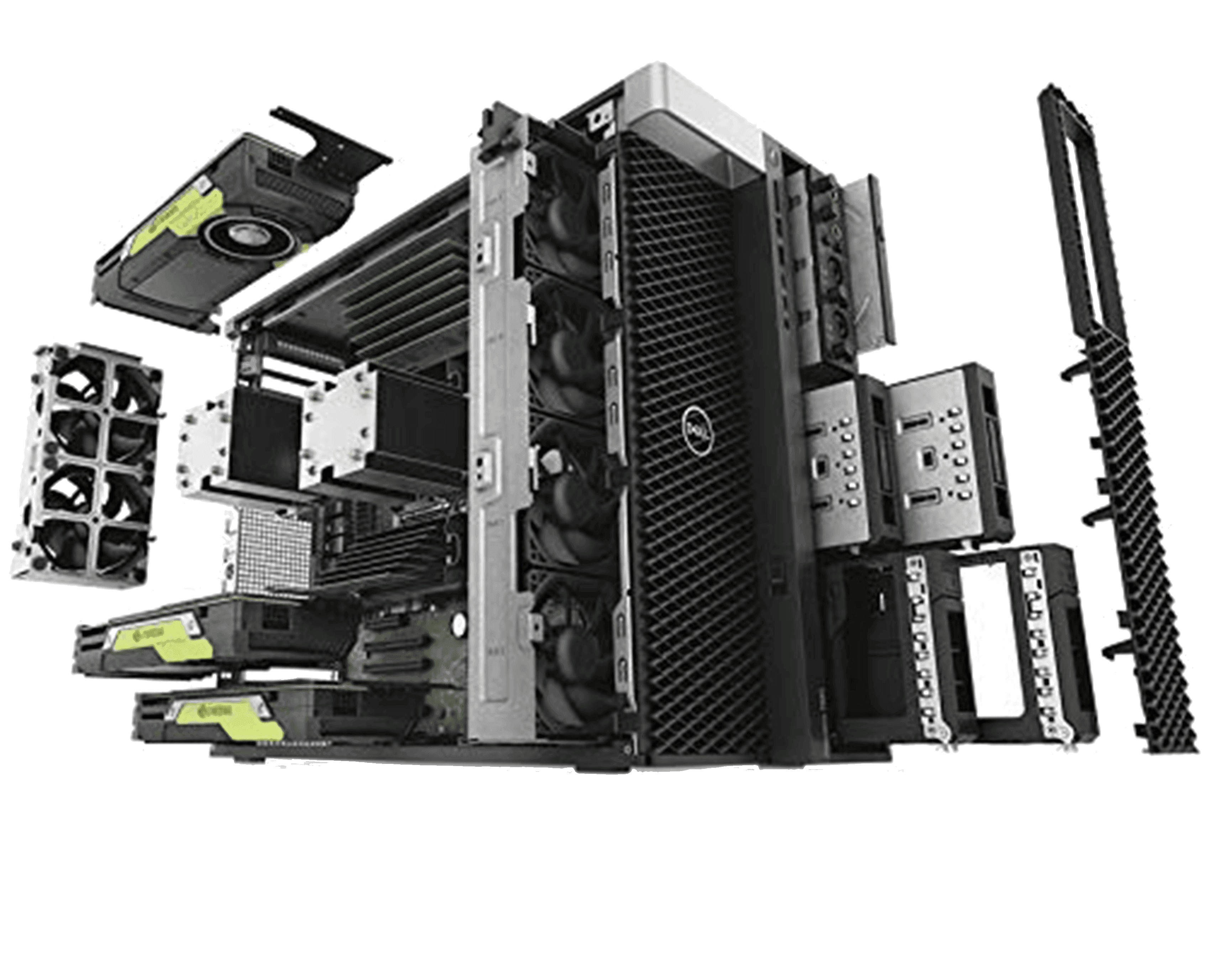 Desktop Workstation Dell Precision 7960 Xeon W9-3475X 64GB Ram ECC Nvidia RTX A4000 16GB 1TB SSD Win - AlienStore