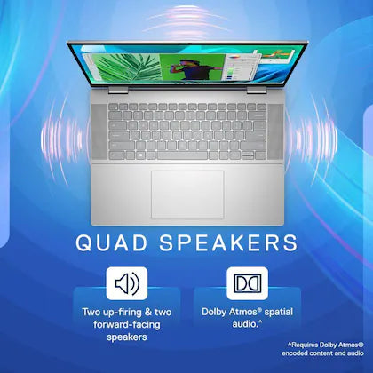 Laptop Dell Inspiron 16 7630 2-in-1 16" UHD+ OLED i7-1360P 16GB Ram Nvidia MX550 1TB SSD Win11