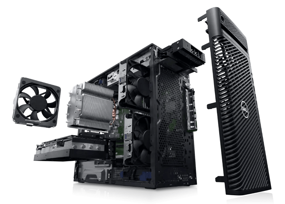 Desktop Dell Precision 3680 TOWER i9-14900K 128GB Ram Nvidia RTX 5000 Ada 32GB 2TB SSD +8TB HDD - AlienStore