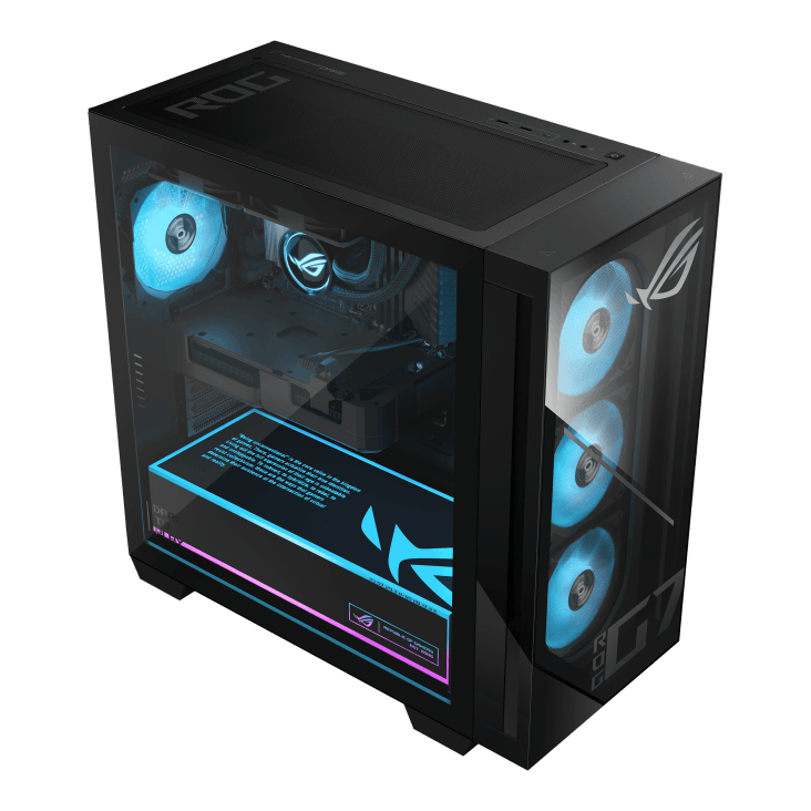 Desktop Gaming ASUS ROG G700 (2025) Ultra 9 285K 64GB Ram Nvidia RTX 5090 32GB 2TB SSD Liquid Cooling - AlienStore
