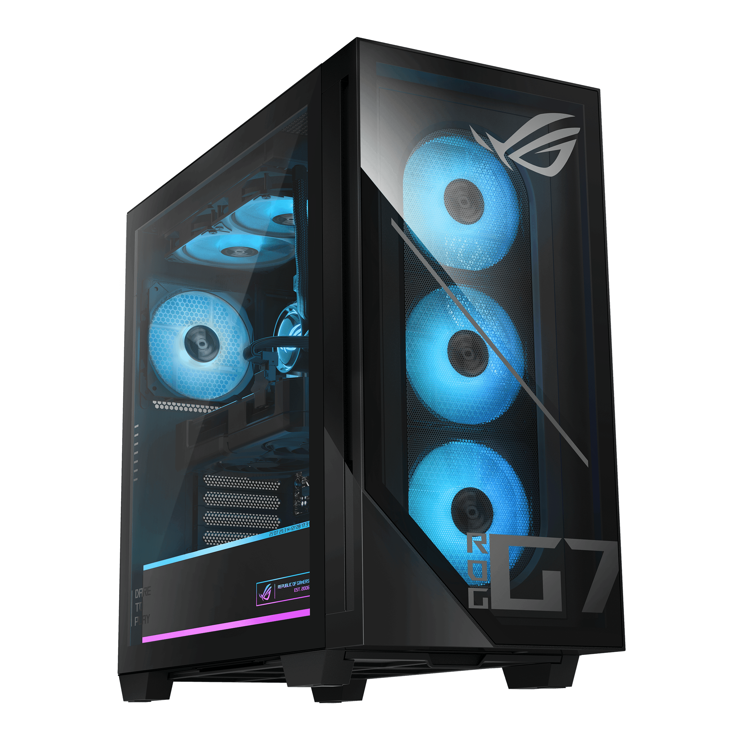 Desktop Gaming ASUS ROG G700 (2025) Ultra 9 285K 64GB Ram Nvidia RTX 5090 32GB 2TB SSD Liquid Cooling - AlienStore