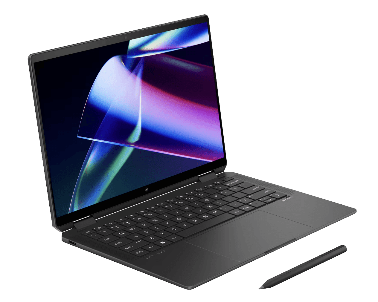 Laptop 2-in-1 HP Spectre x360 14 2.8K OLED 120Hz Intel Ultra 7 155H 32GB Ram 2TB SSD Win11 Black New - AlienStore
