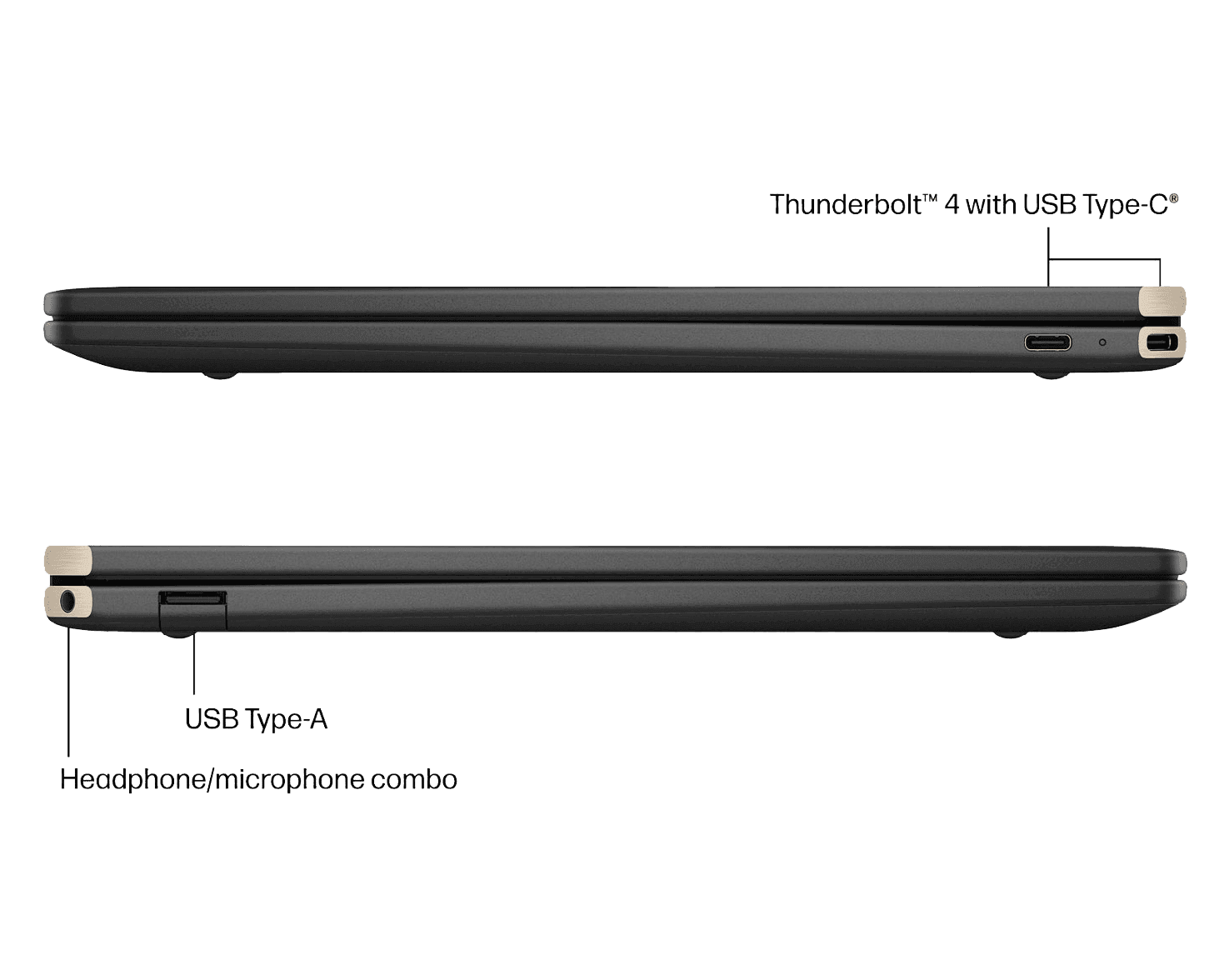 Laptop 2-in-1 HP Spectre x360 14 2.8K OLED 120Hz Intel Ultra 7 155H 32GB Ram 2TB SSD Win11 Black New - AlienStore