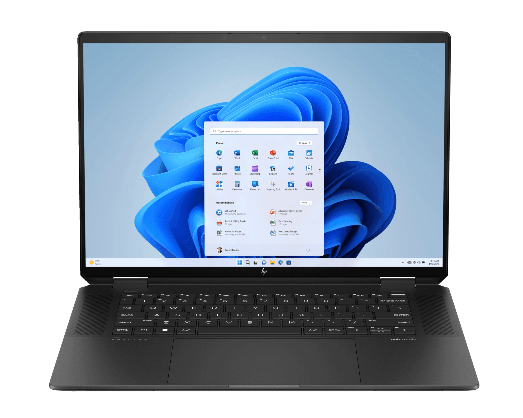 Laptop 2-in-1 HP Spectre x360 16-inch 2.8K 120Hz Intel Ultra 7 155H 16GB Ram 1TB SSD Windows 11 - AlienStore