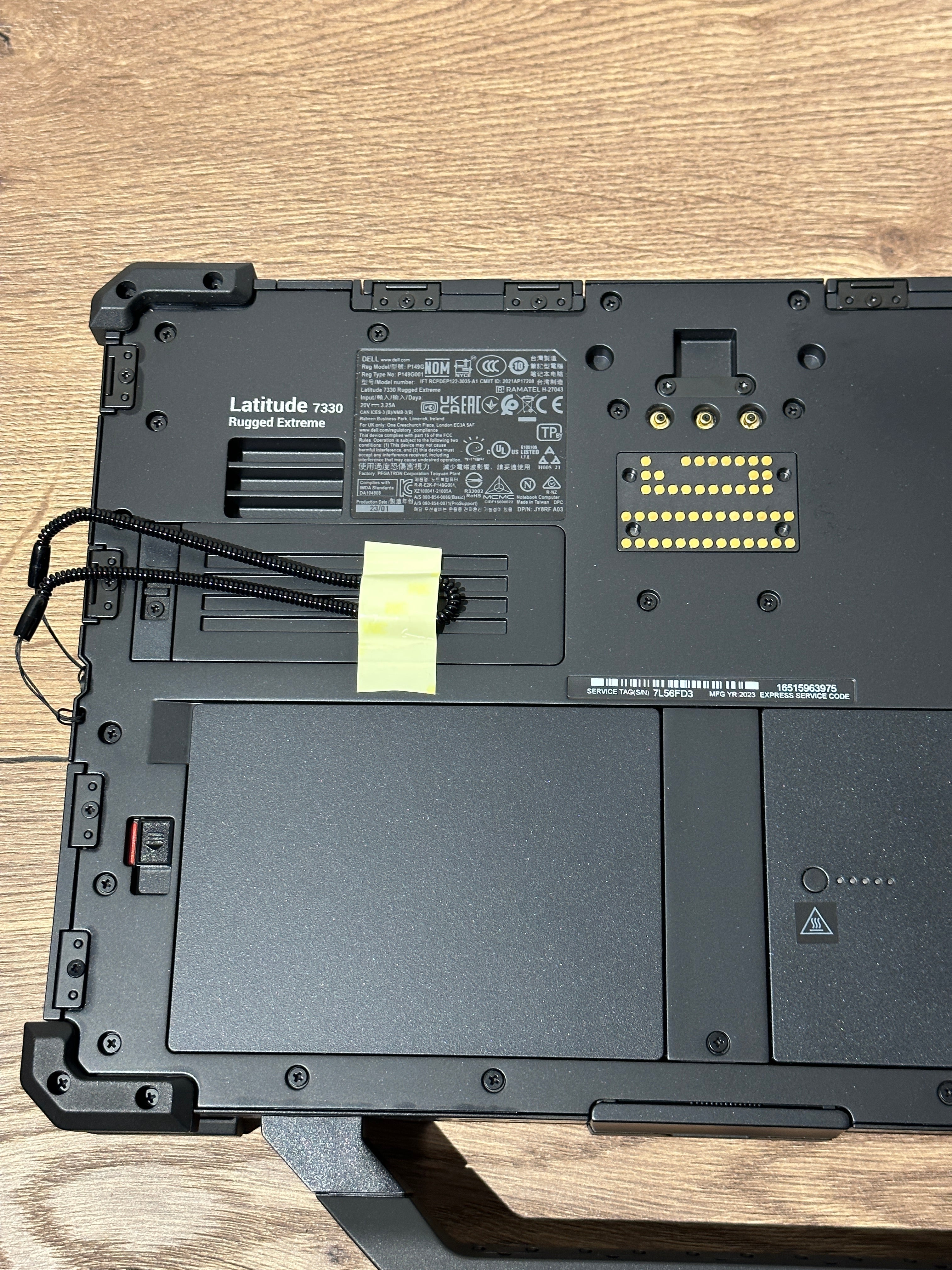 Laptop Dell Latitude 7330 Rugged Extreme 13.3" Touch 1400-nits i5-1145G7 16GB Ram 512GB Windows 11 | ALIENSTORE