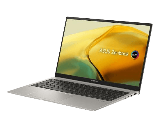 Laptop ASUS ZenBook 15 OLED 2.8K 120Hz AMD Ryzen 7 7735U 32GB Ram Radeon 680M 1TB SSD Win11 Pro - AlienStore