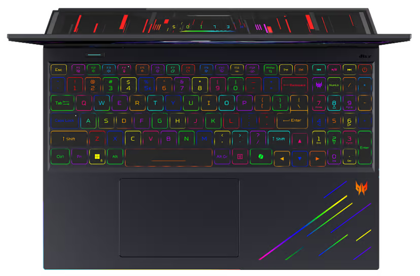 Laptop Gaming Acer Predator Helios 16 AI OLED 240Hz Ultra 9 275HX 32B NVIDIA RTX 5070 Ti 12GB 2TB Win11