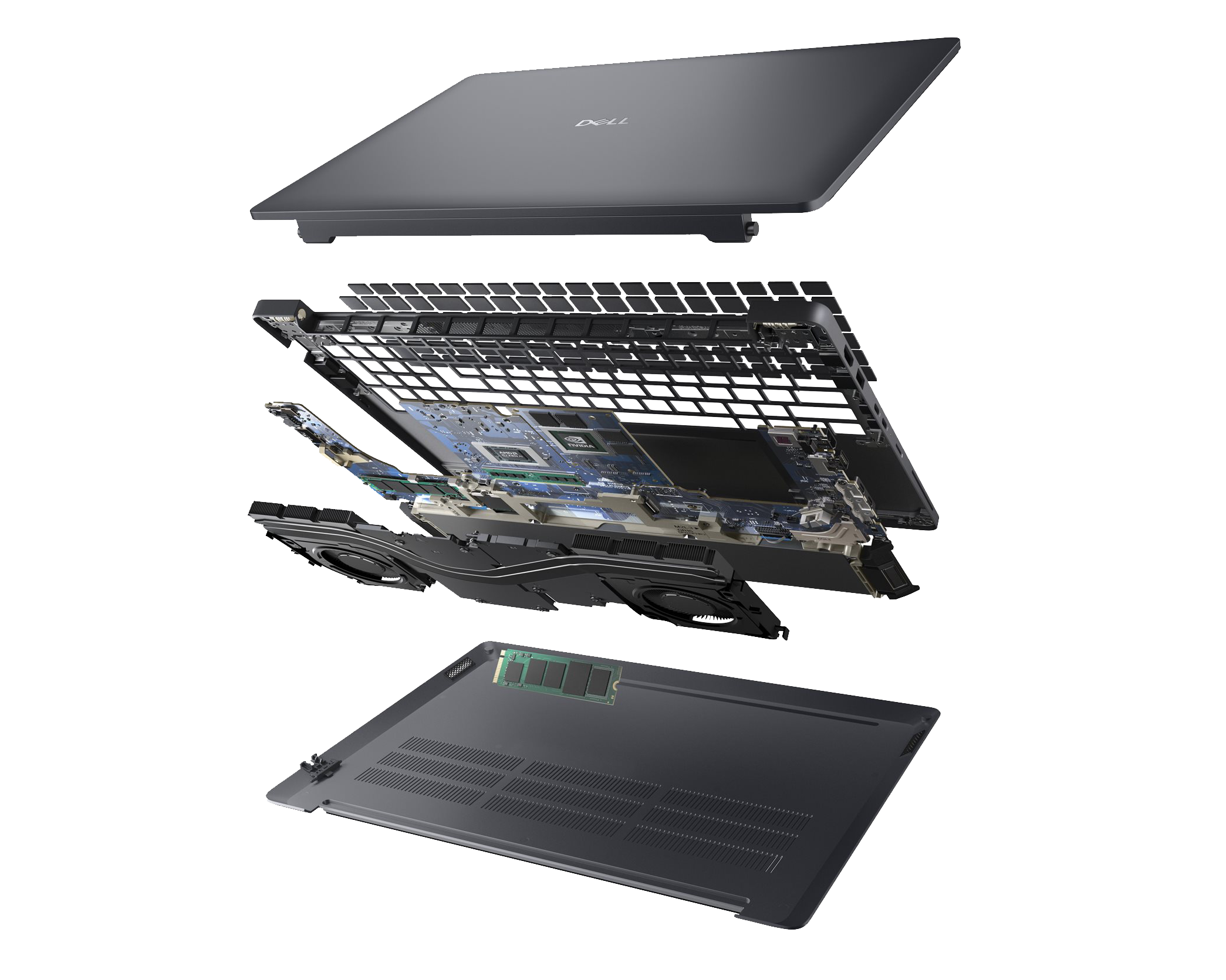 Laptop Dell Precision Pro Max 16 Workstation QHD AMD Ryzen AI 9 HX PRO 370 32GB NVIDIA RTX PRO 1000 1TB