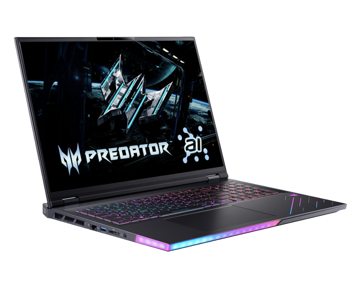 Laptop Gaming Acer Predator Helios 18 AI Mini-Led 240Hz Ultra 9 275HX 32GB NVIDIA RTX 5080 16GB 1TB