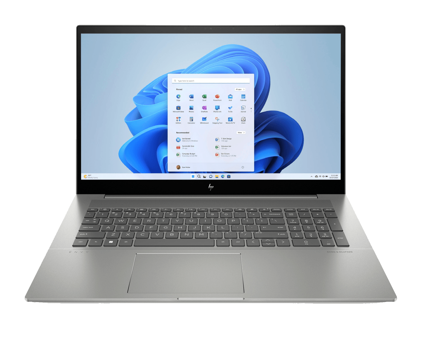 Laptop HP Envy 17 FHD Touch Intel i7-13700H 32GB Ram 1TB SSD Windows 11 Midnight Silver - AlienStore