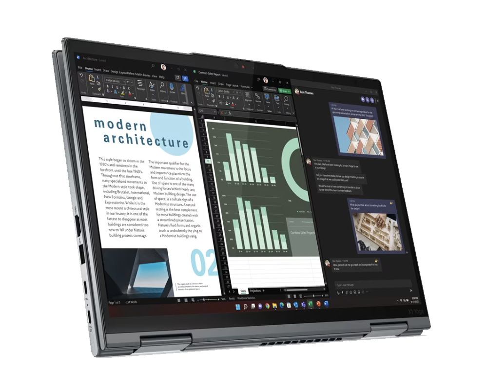 Laptop 2-in-1 Lenovo ThinkPad X1 Yoga Gen 8 14" WUXGA Touch i5-1345U 32GB Ram 512GB SSD Win11 Pro 5G