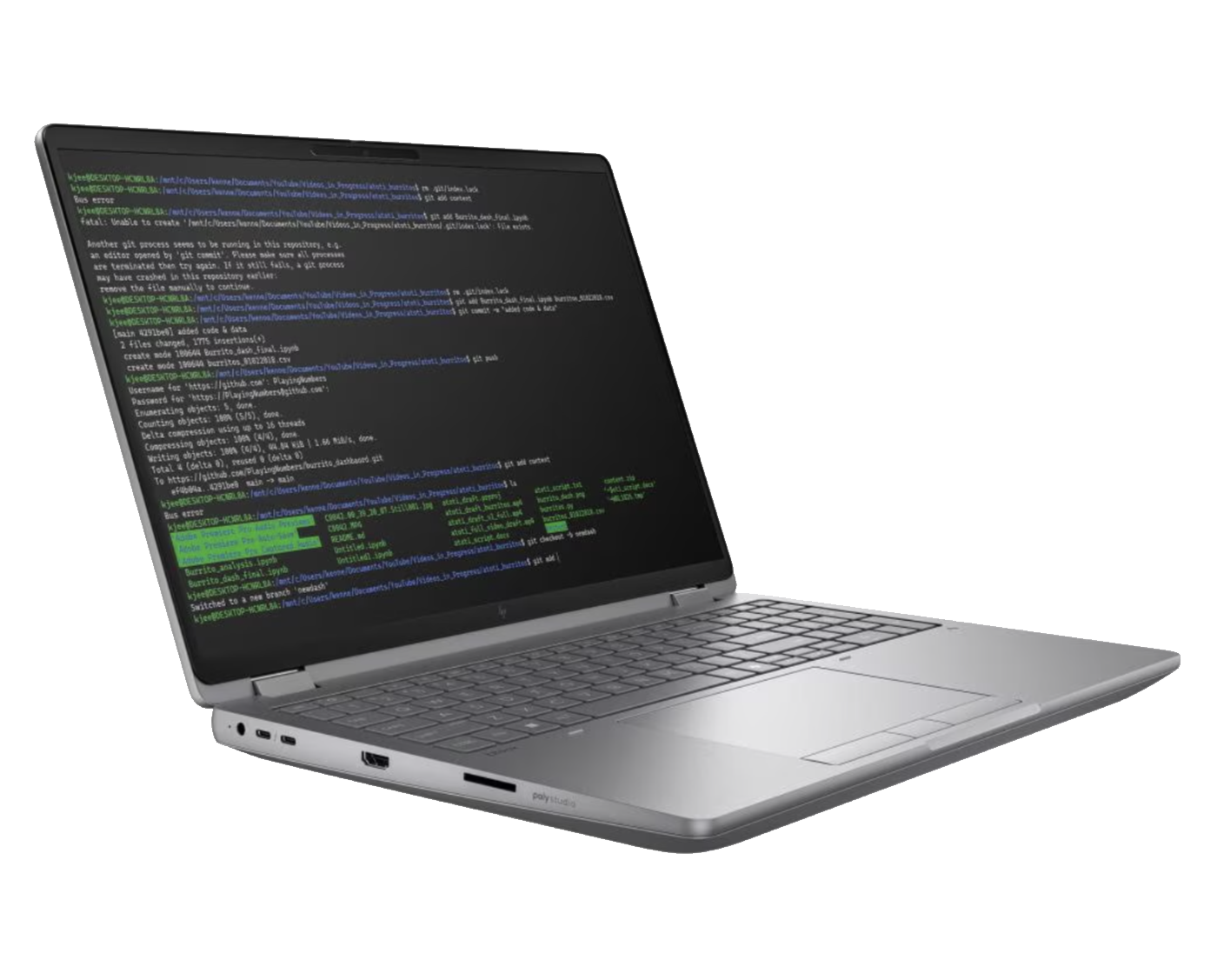 Laptop HP ZBook Fury 16 G1i OLED WQUXGA Ultra 9 285HX 192GB Ram NVIDIA RTX Pro 5000 24GB 2TB 4Ani 5G