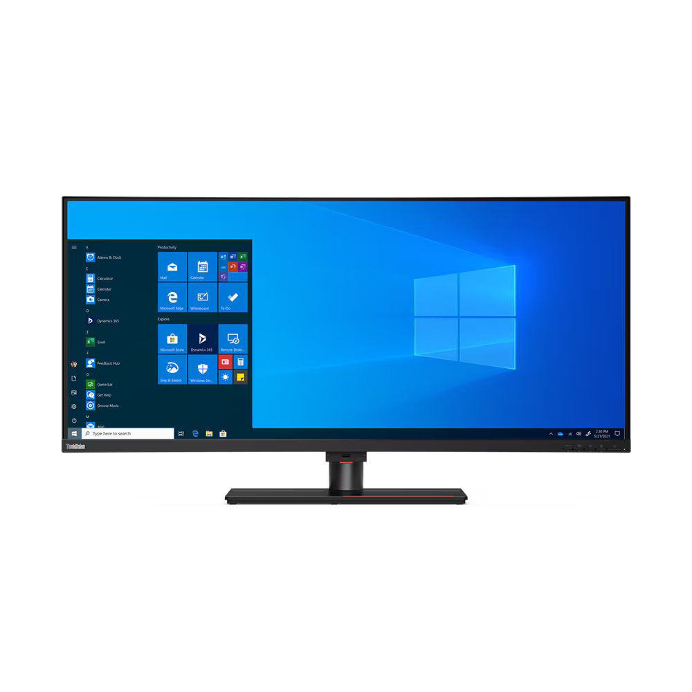 Monitor Curbat 39.7-inch 5K Lenovo ThinkVision P40W-20 5120 x 2160 75Hz 21:9 Thunderbolt 4