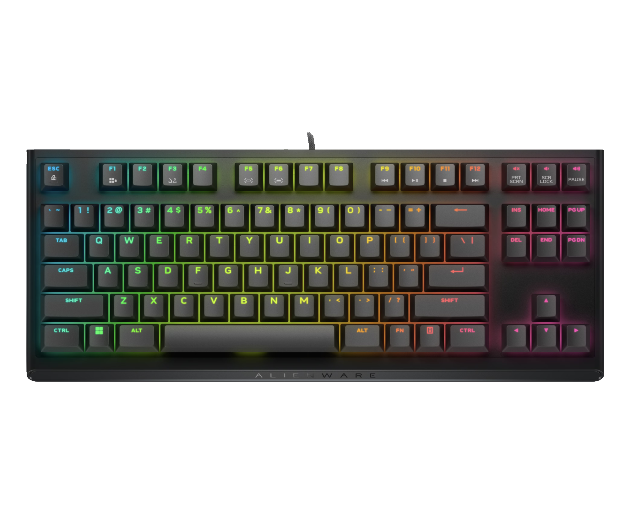 Tastatura Mecanica Alienware Tenkeyless Gaming Keyboard RGB AlienFX Cherry MX - AW420K