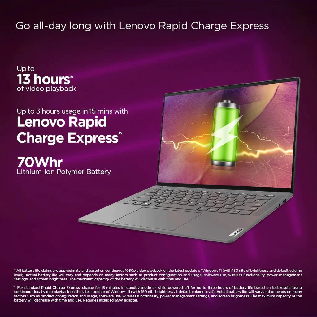 Laptop Lenovo Slim 7 ProX 14ARH7 14.5" 3K 120Hz AMD Ryzen 9 6900HS 32GB Ram Nvidia RTX 3050 1TB SSD | ALIENSTORE