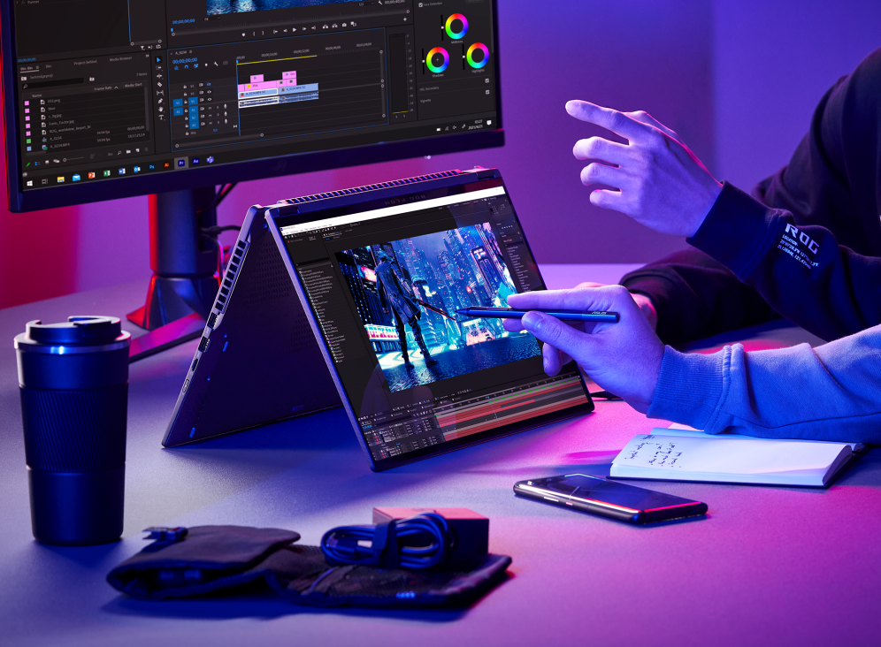 Laptop Gaming 2in1 ASUS ROG Flow X16 GV601RM WQXGA 165Hz AMD Ryzen 9 6900HS 16GB NVIDIA RTX 3060 1TB | ALIENSTORE