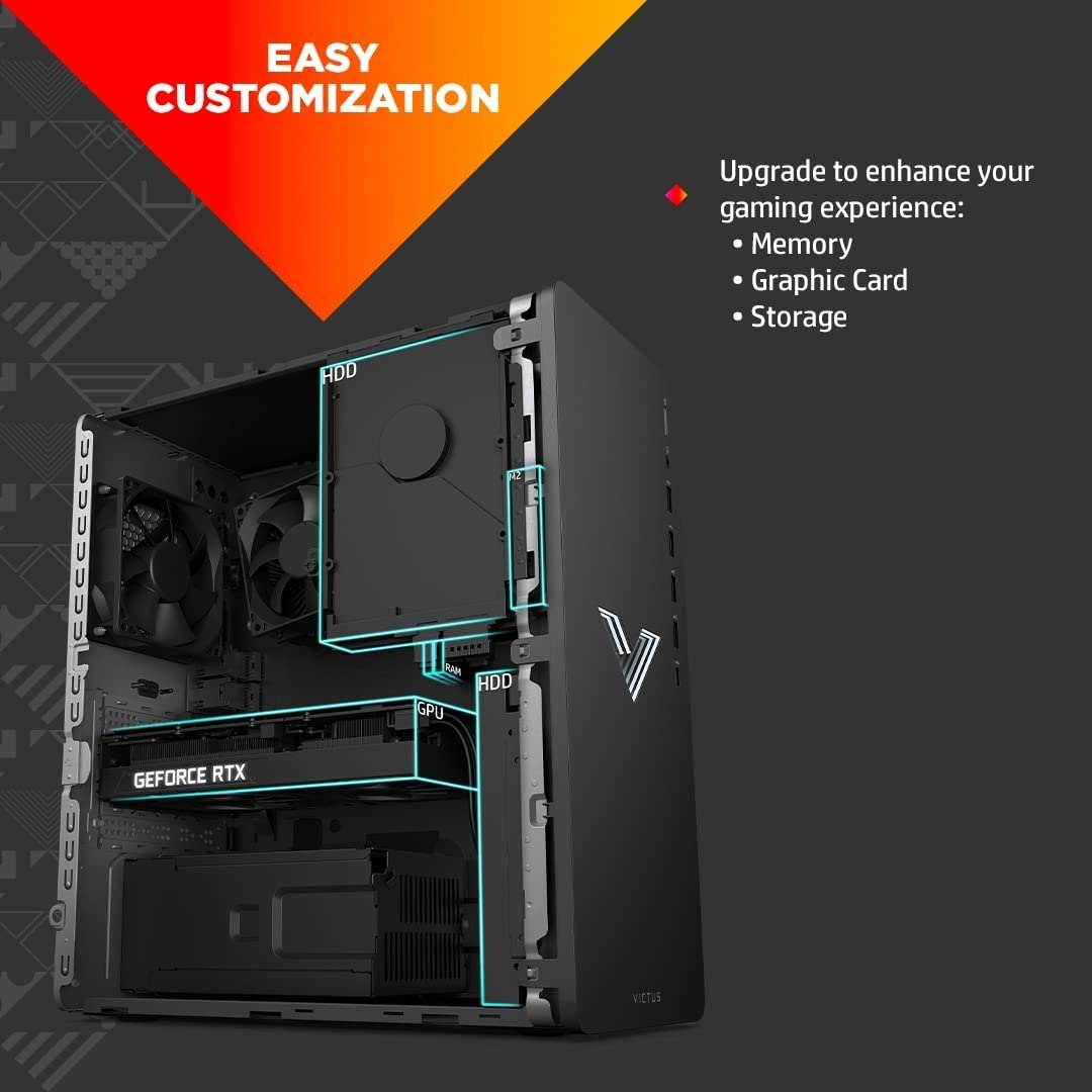 Desktop Gaming HP Victus 15L TG02 Intel i7 14700F 32GB Ram NVIDIA RTX 4060 Ti 8GB 1TB SSD Win11 - AlienStore