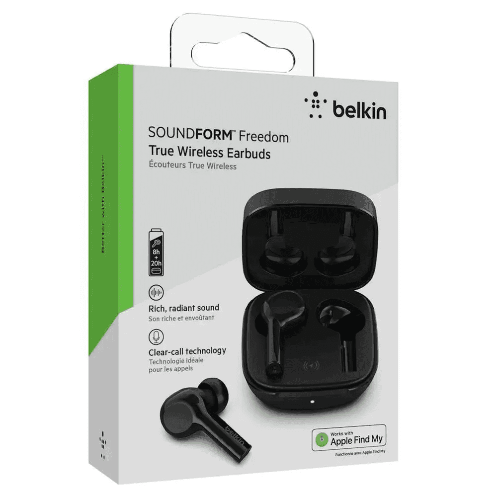 Casti Belkin SOUNDFORM Freedom True Wireless In-Ear Negru - AlienStore