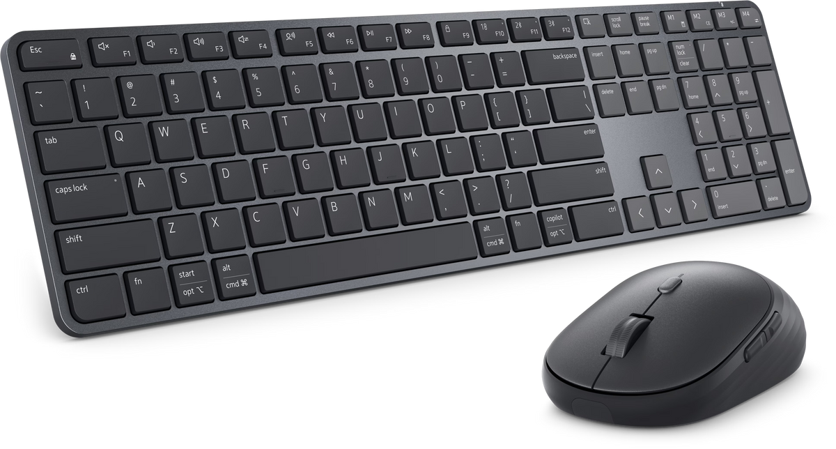 Kit Tastatura si Mouse Wireless Dell Pro 7 Slim KM726 I AlienStore - 3
