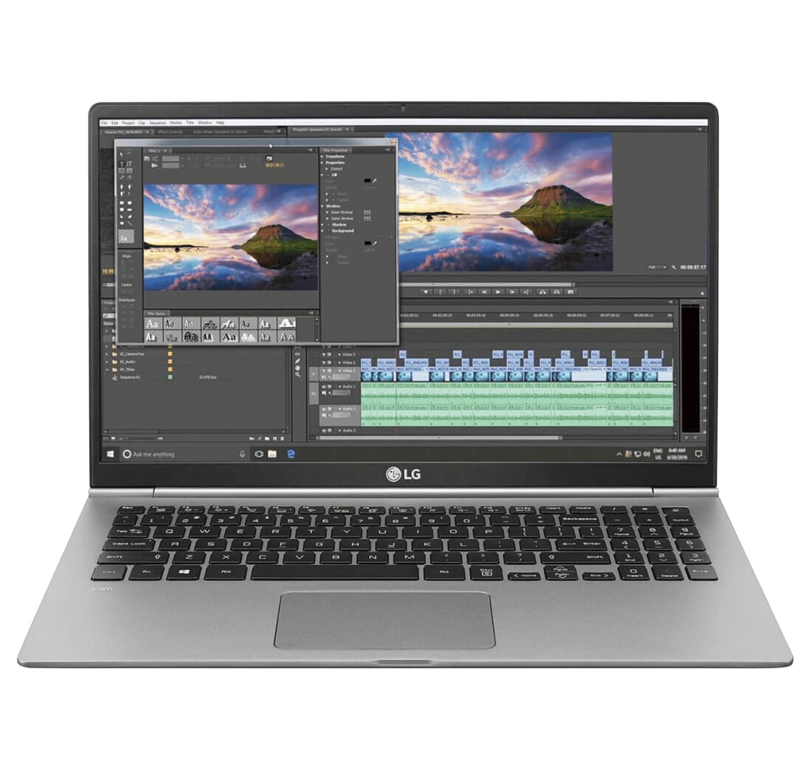 Laptop UltraBook LG Gram (2020) Ultra-Usor 1.3Kg 17" WQXGA 2560 x 1600 i7-1065G7 16GB 512GB SSD Win10 FPR