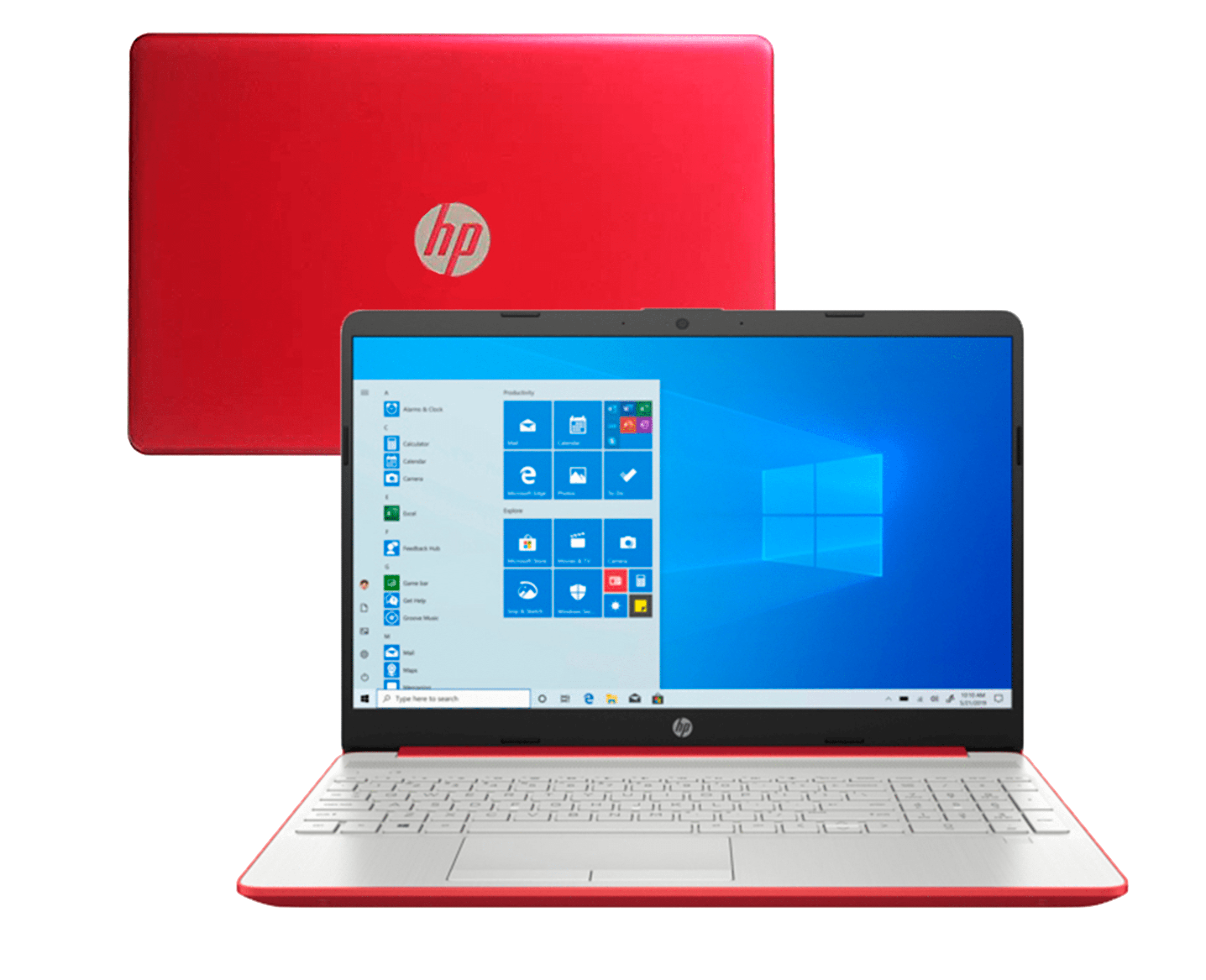 Laptop HP Pavilion 15.6" HD Intel Pentium Silver N5000 4GB 128GB SSD Windows 10 RED