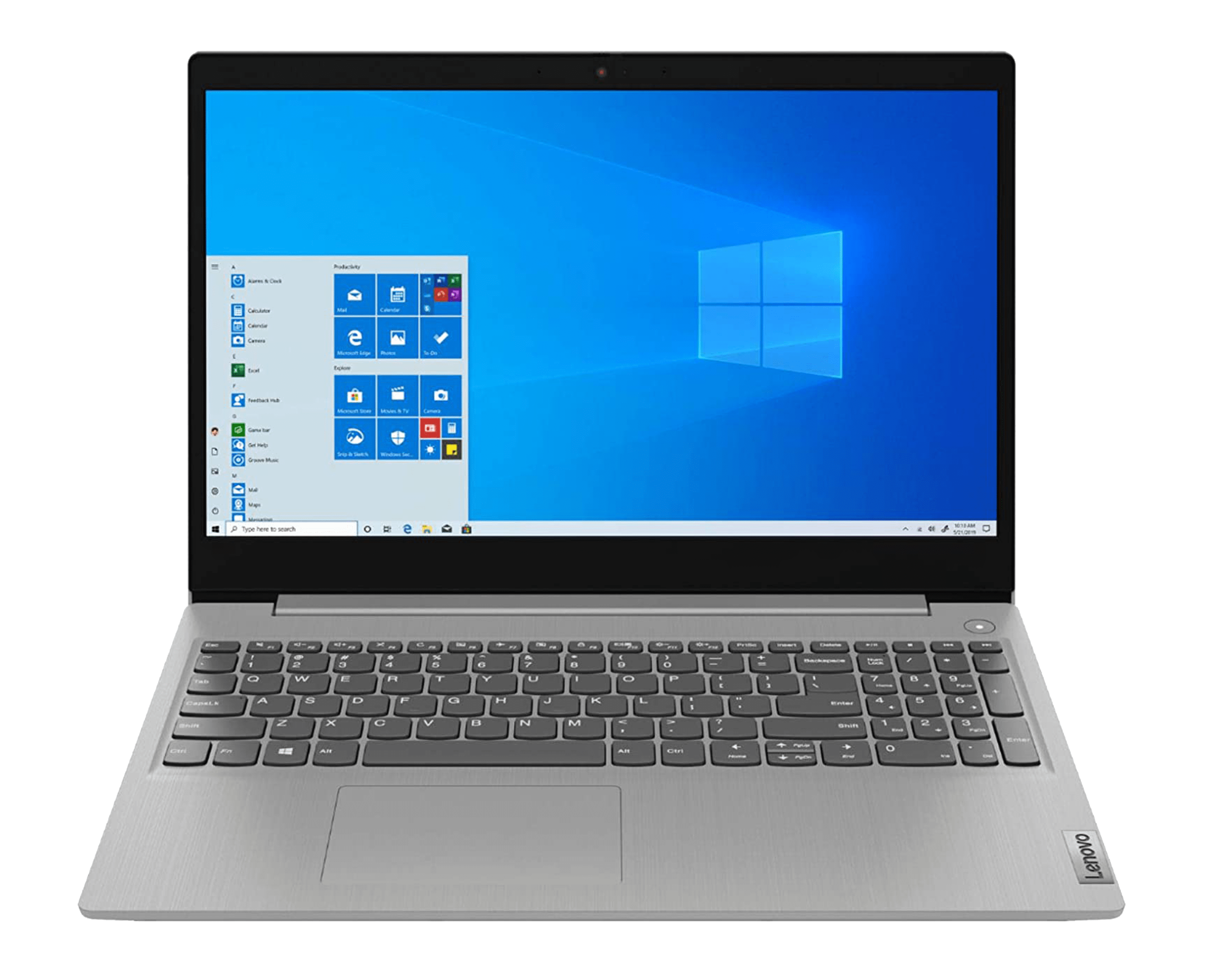 Laptop Lenovo IdeaPad 3 15" Full HD (1920x1080) Core i3-1005G1 8GB Ram 256GB SSD Windows 10 Gri