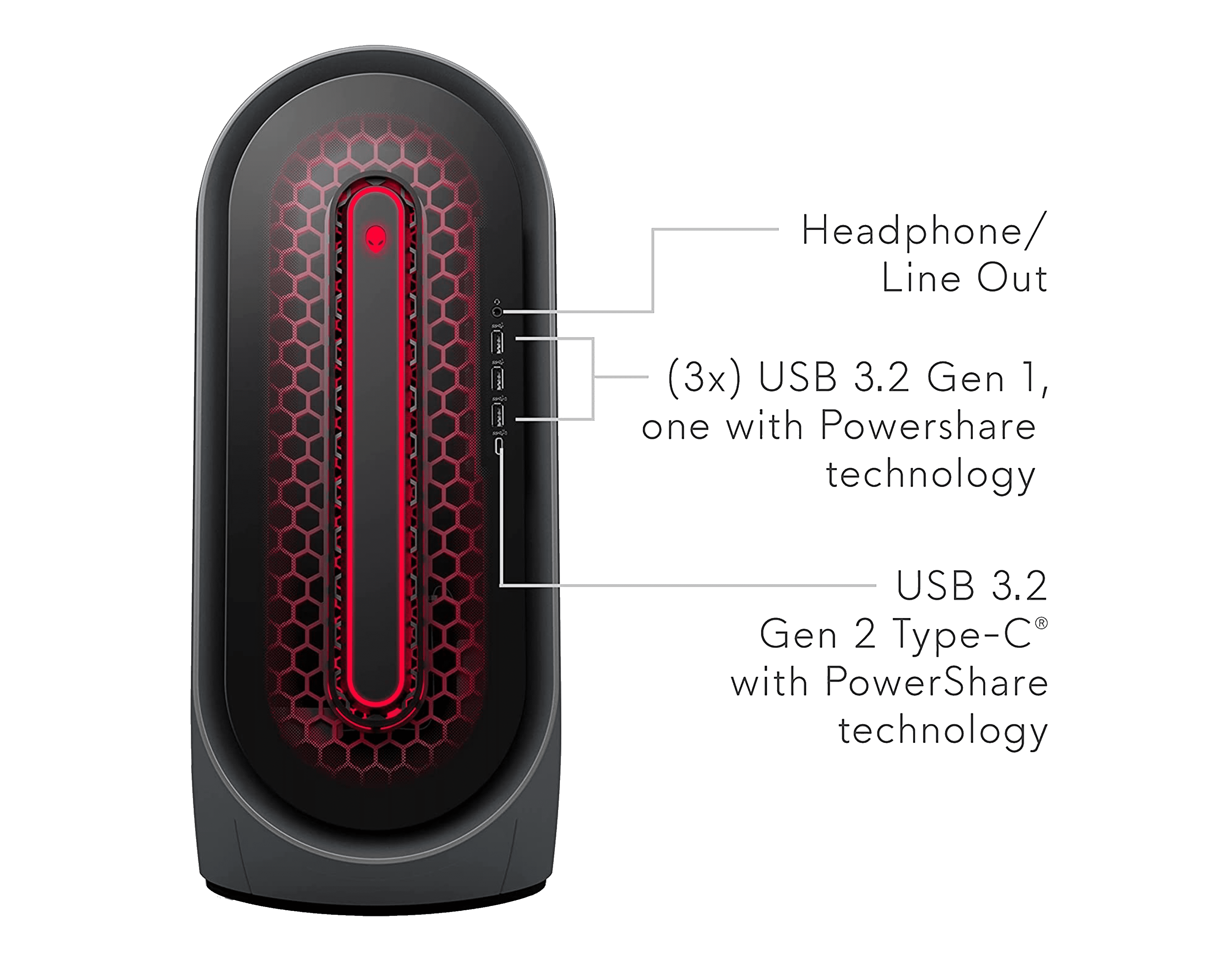 Desktop Gaming Alienware Aurora R14 AMD Ryzen 8 5800X 16GB Nvidia RTX 3070 1.5TB Racire Lichida | ALIENSTORE