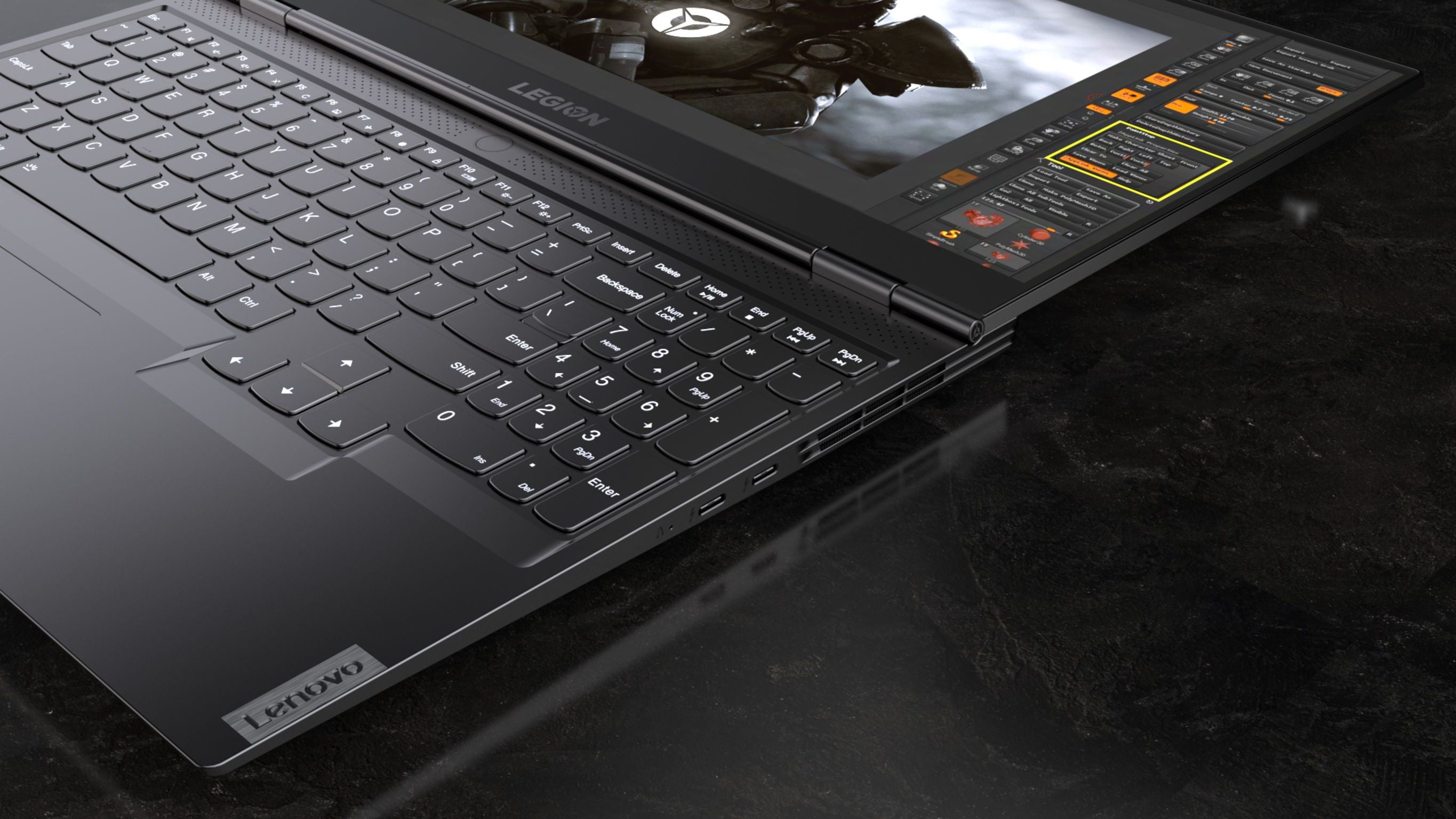 Laptop Lenovo LEGION SLIM 7 GAMING Gen6 15.6" UHD AMD Ryzen 9 5900HX 32GB Nvidai RTX 3060 1TB SSD