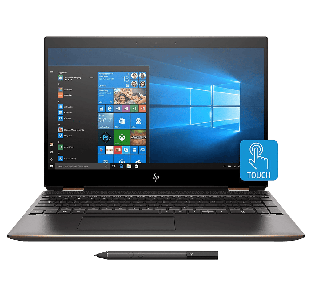 Laptop Ultrabook HP Spectre (2019) X360 2-in-1 13.3" UHD 4K Touch i7-8565U up to 4.8Ghz 16GB RAM 512 GB BLUE Stylus