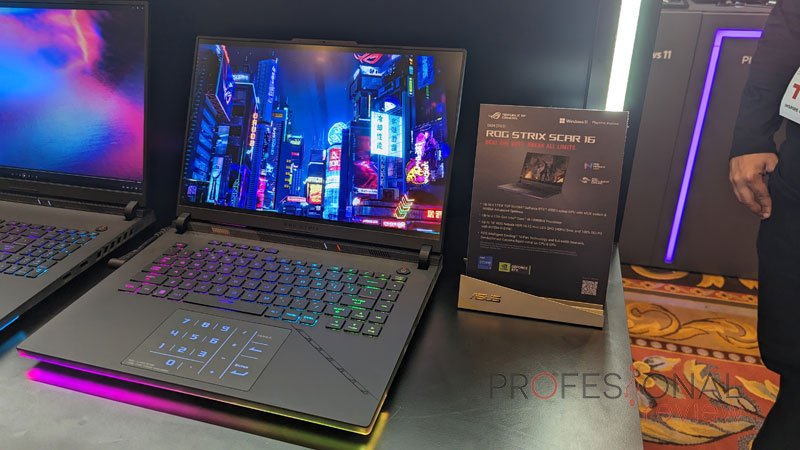 Laptop Gaming ASUS ROG Strix SCAR 16 G634JZ QHD+ 240Hz MiniLed i9-13980HX 32GB RTX 4080 12GB 1TB SSD | ALIENSTORE