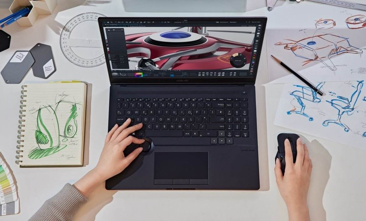 Laptop Asus ProArt StudioBook 16 H7600ZX 4K OLED i7-12700H 32GB 2TB SSD nVidia RTX 3080Ti 16GB - AlienStore