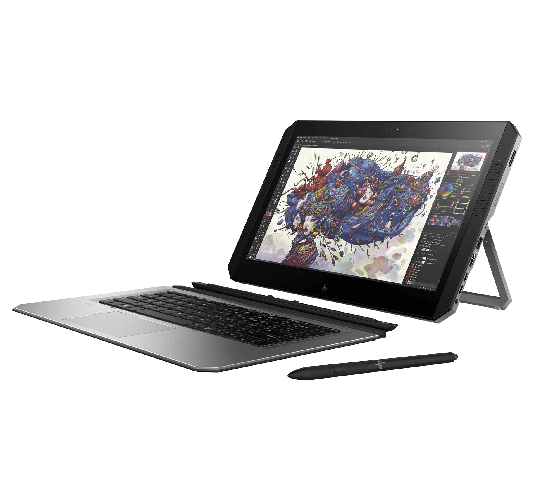Laptop Workstation HP ZBook x2 G4 Workstation / Tableta 2-in-1 14" UHD i5-8250U 8GB 256GB SSD Stylus