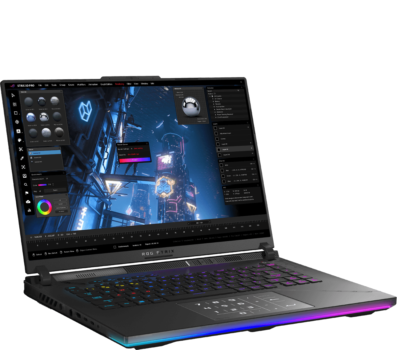 Laptop Gaming ASUS ROG Strix SCAR 16 G634JZ QHD+ 240Hz MiniLed i9-13980HX 32GB RTX 4080 12GB 1TB SSD | ALIENSTORE