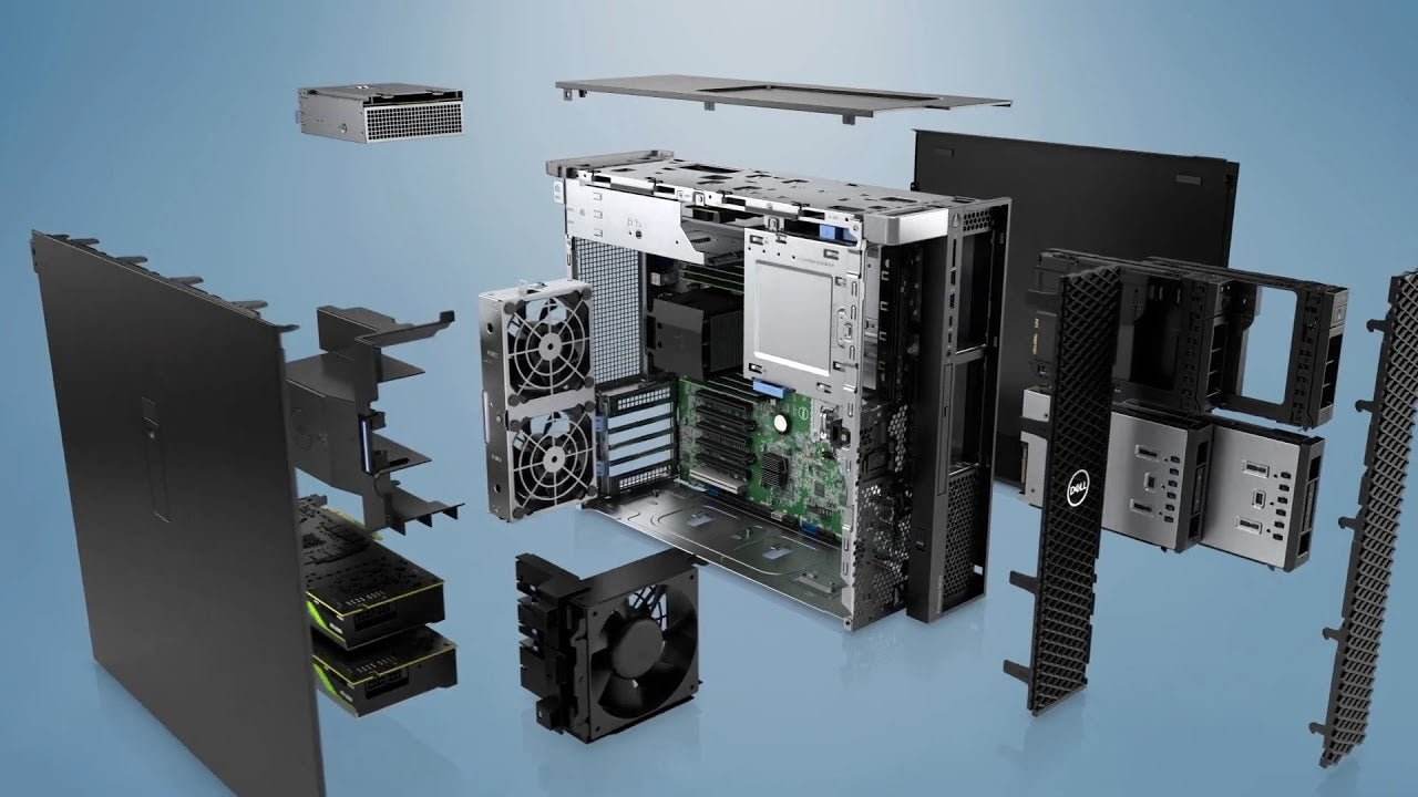 Desktop workstation Dell Precision 5820 Xeon W-2123 32GB Ram 2x Nvidia Quadro P4000 4TB Win10 Pro - AlienStore