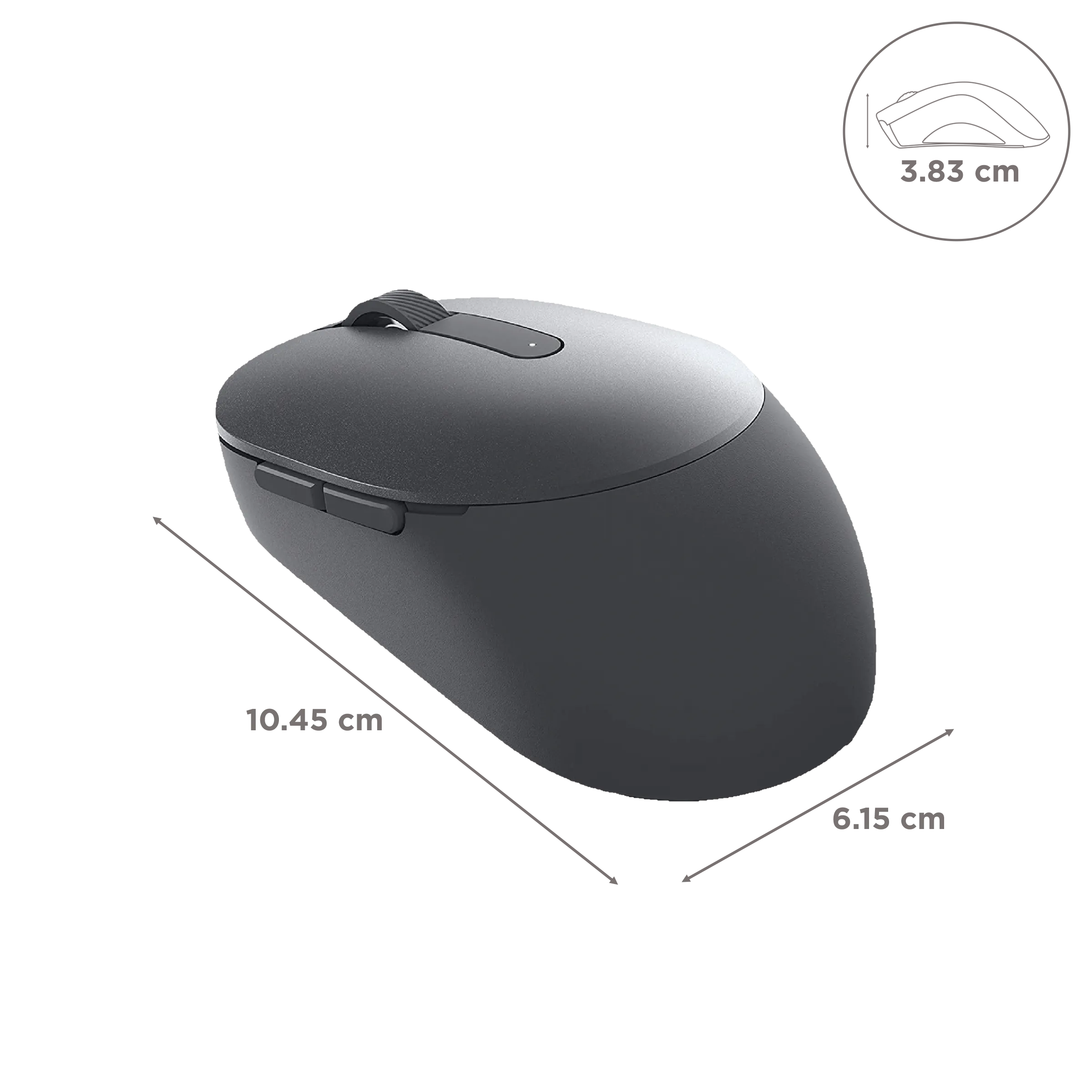 Mouse Wireless + Bluetooth Dell Mobile Pro