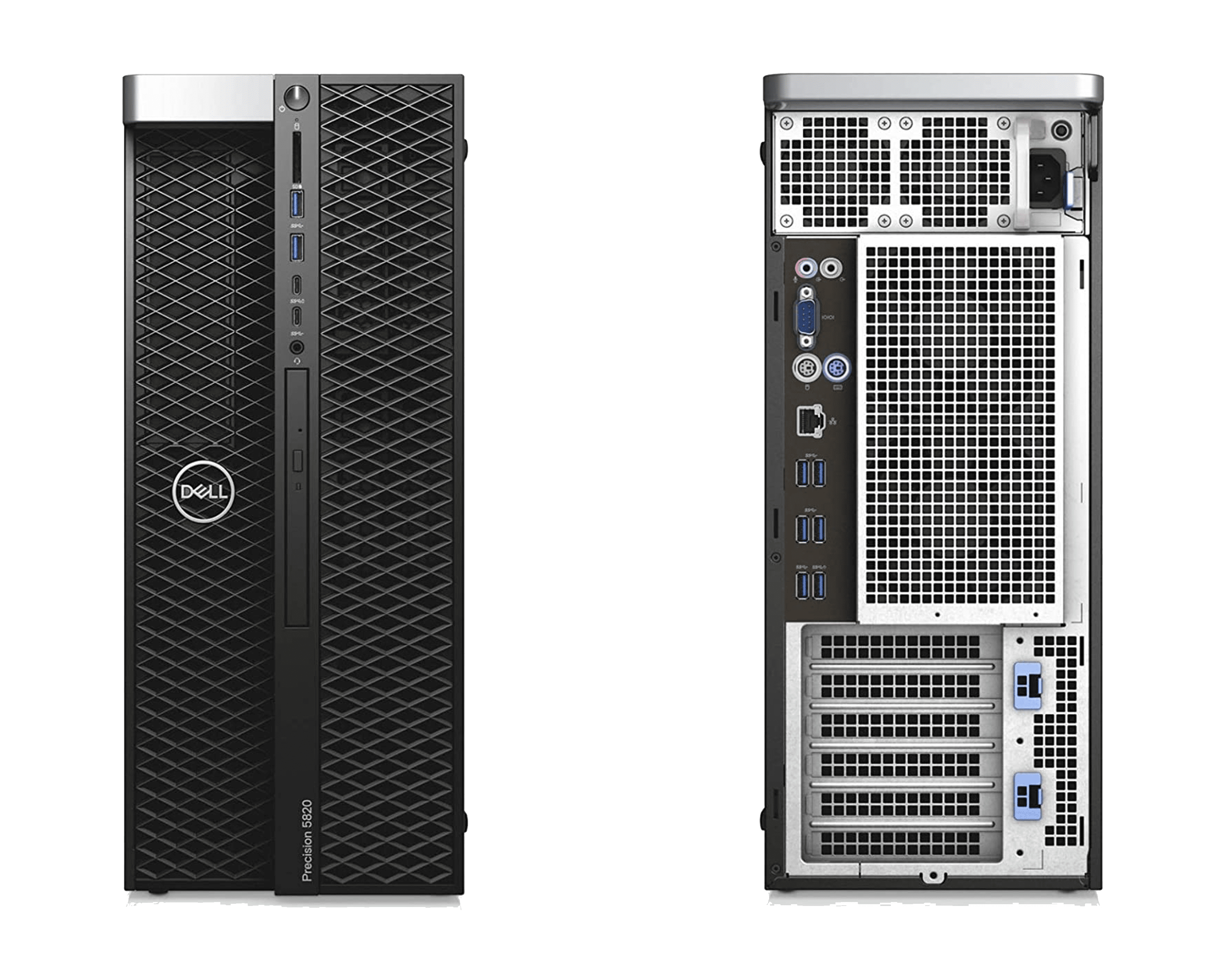 Desktop workstation Dell Precision T5820 Xeon W-2123 32GB Ram 2x Nvidia Quadro P4000 4TB Win10 Pro | ALIENSTORE