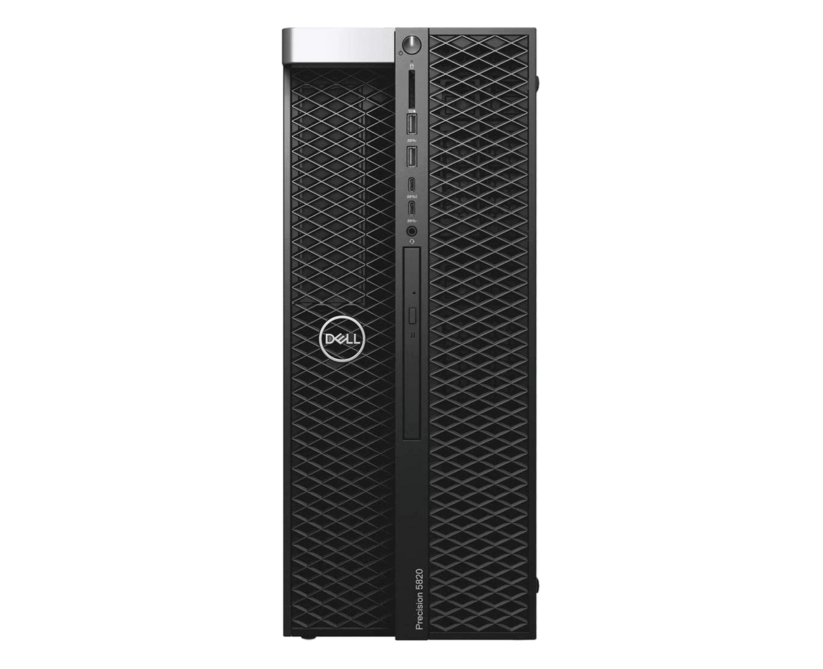 Desktop Workstation Dell Precision T5820 Xeon W-2255 128GB Ram DUAL 2x Nvidia RTX 5000 3TB SSD