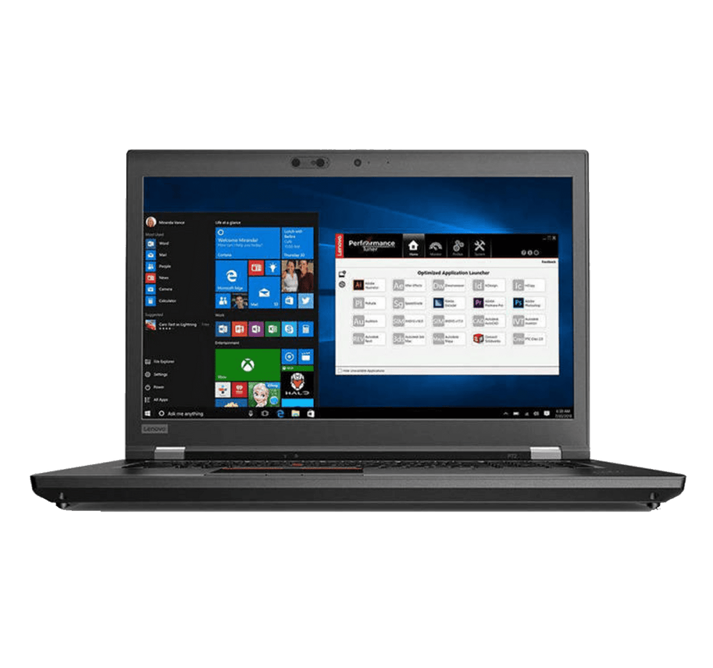 Laptop Workstation Lenovo ThinkPad P17 Gen2 17.3" UHD i7-11850H 32GB Ram Nvidia RTX A2000 1TB SSD | ALIENSTORE