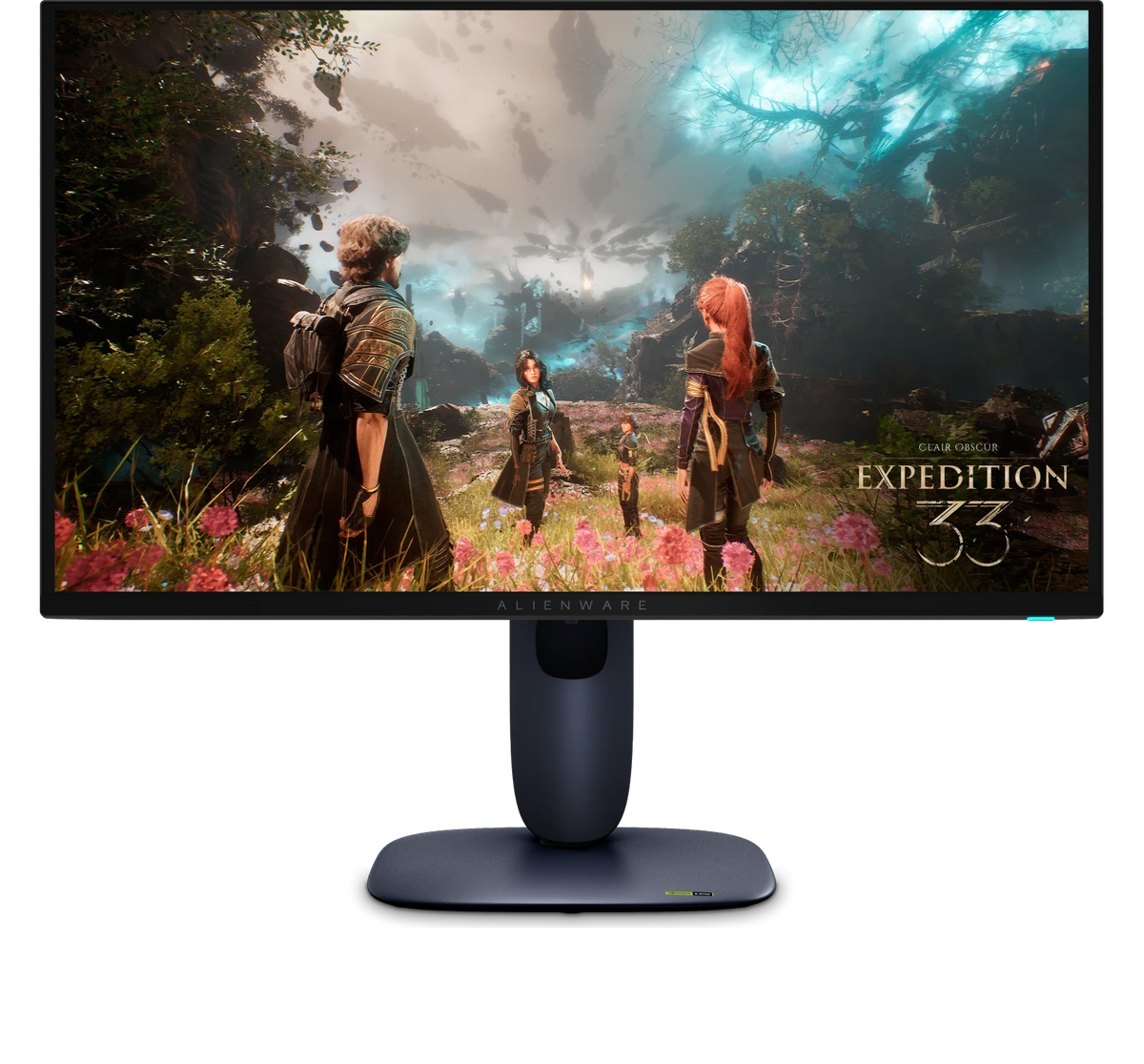 Monitor QD-OLED Alienware 27-inch 3840x2160 FreeSync Premium Pro 240Hz 0.03 ms GTG 1000-nits