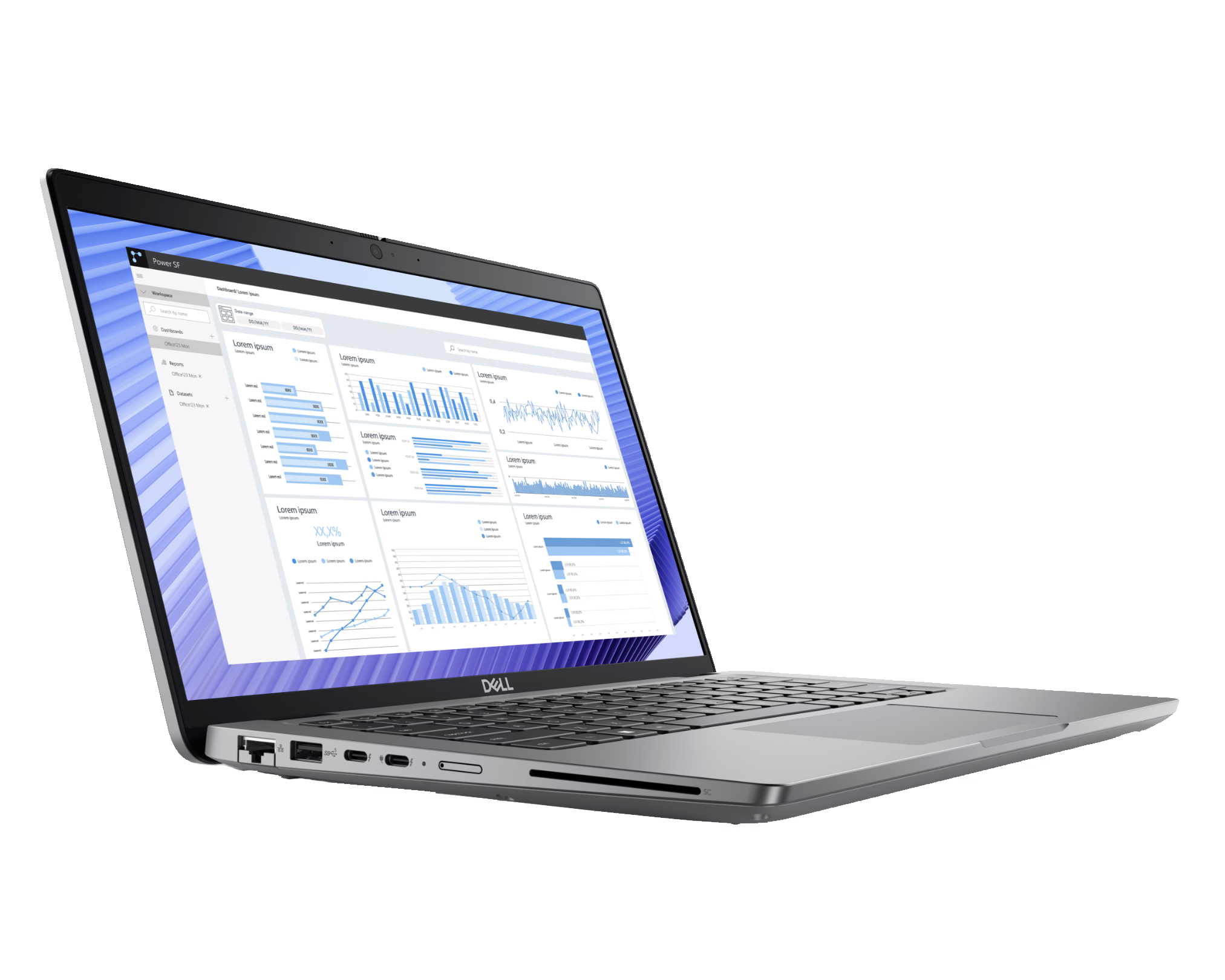 Laptop Workstation Dell Precision 3490 14" FHD Intel Ultra 7 165H 32GB Ram 1TB SSD Intel Arc 4G Lte