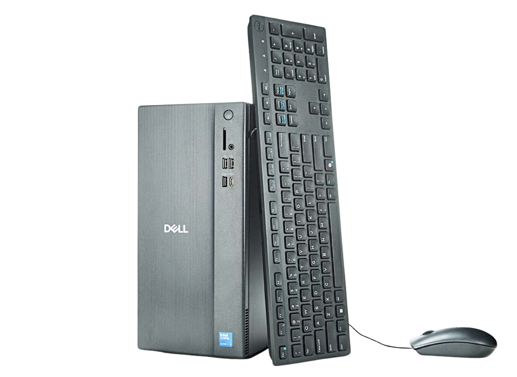 Desktop Dell TOWER ECT1250 Intel Ultra 7 265 20-Cores 32GB Ram 1TB SSD Wi-Fi Windows 11 Pro