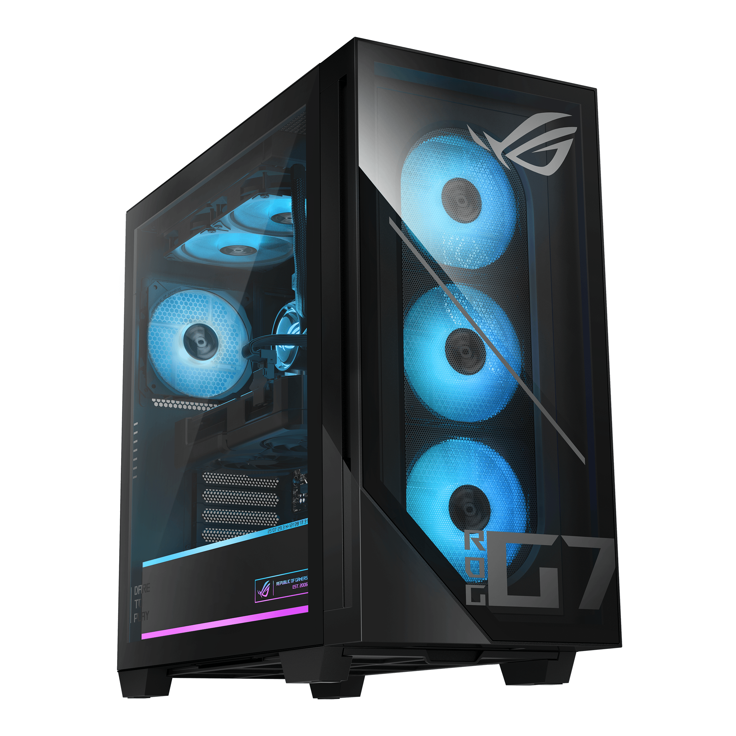 Desktop Gaming ASUS ROG G700 (2025) Ultra 9 285K 64GB Ram Nvidia RTX 5090 32GB 2TB SSD Liquid Cooling