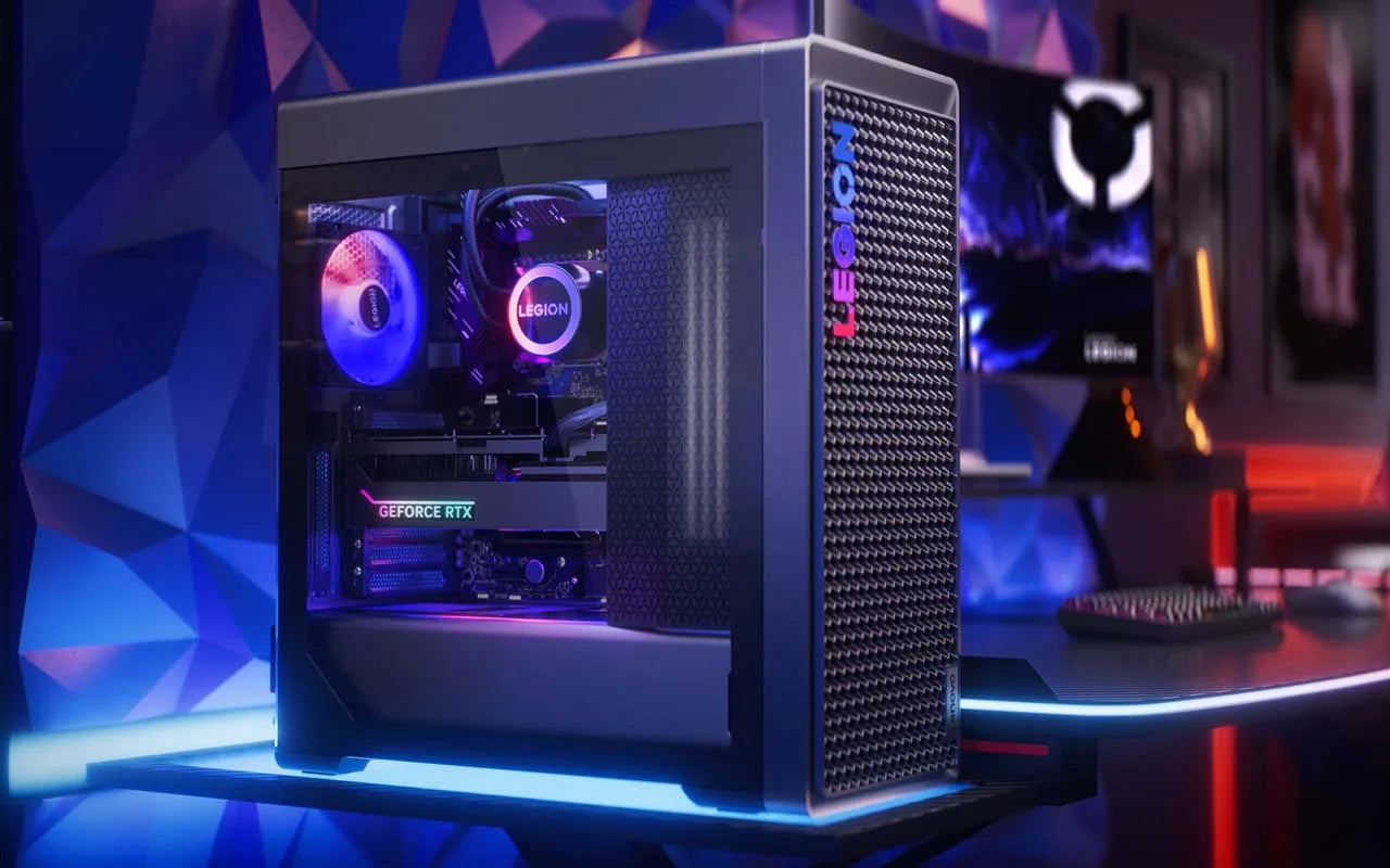 Desktop Gaming Lenovo Legion T7 34IAS10 Intel Ultra 9 285K 64GB Ram Nvidia RTX 5090 32GB 2TB Win11 Pro