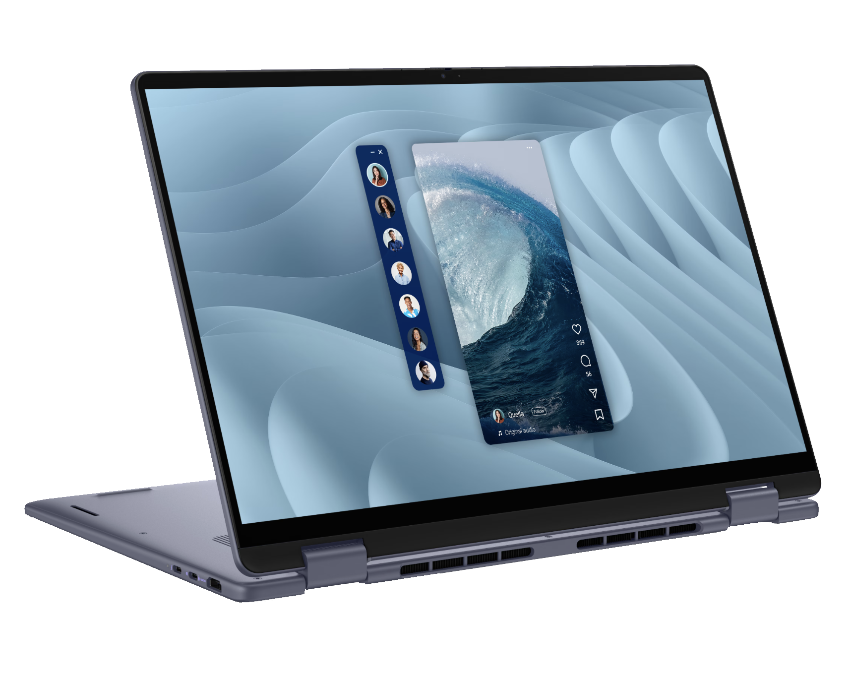 Laptop 2-in-1 Dell Inspiron 16 Plus 2.5K Mini-Led 90Hz Intel Ultra 9 288V 32GB Ram 1TB SSD Win11