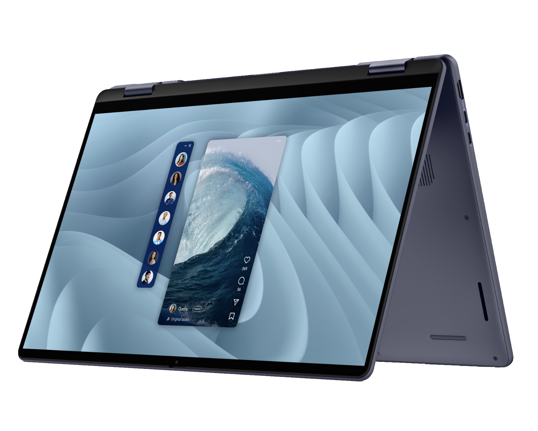 Laptop 2-in-1 Dell Inspiron 16 Plus 2.5K Mini-Led 90Hz Intel Ultra 9 288V 32GB Ram 1TB SSD Win11