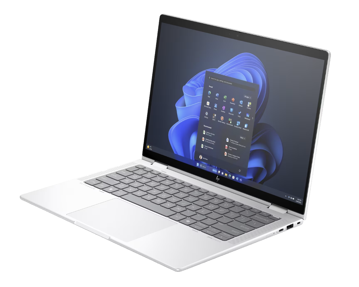 Laptop Business HP EliteBook X360 1040 G11 14" 2.8K OLED 120Hz Ultra 7 155H 32GB Ram 1TB SSD Win11